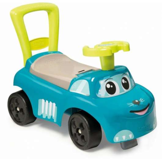 Smoby - Ride-On trampbil blå - snabb leverans