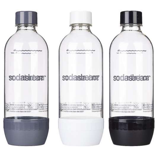 Sodastream - 3x1 L PET-flaskor - snabb leverans