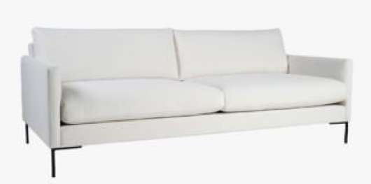 Sofia 3-sits soffa vit