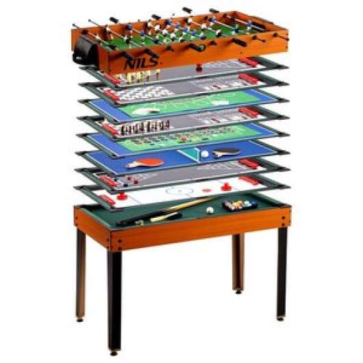 Spelbord med 15 spel - Backgammon - Biljard & mycket mer