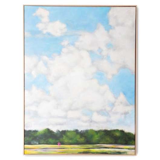 Tavla Inramad 123x163 cm Canvas Dutch Sky