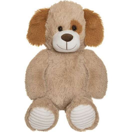 Teddykompaniet - hund gosedjur. 60 cm. beige