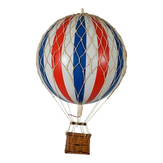 Travels Light Luftballong 30cm Röd/Vit/Blå