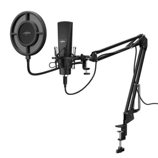 Urage - Mikrofon stream 800 hd studio streaming svart - FRI frakt