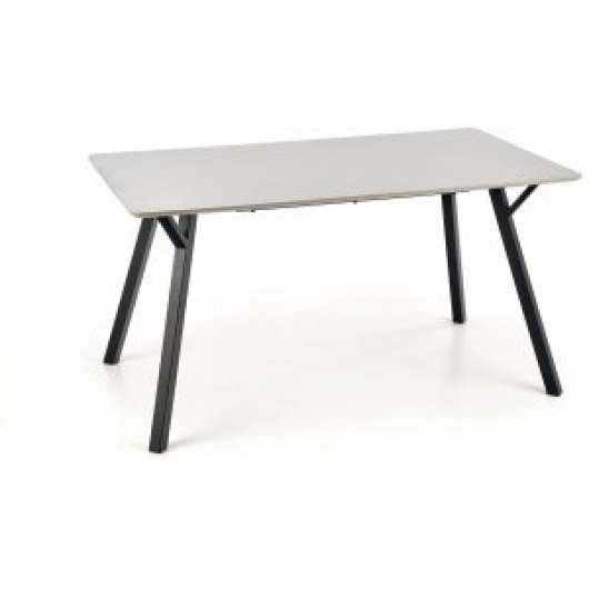 Valarauk matbord 140 cm - Ljusgrå/svart - Övriga matbord, Matbord, Bord