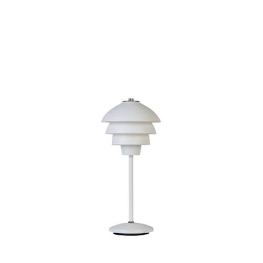 Valencia Bordslampa Mattvit LED 18 cm