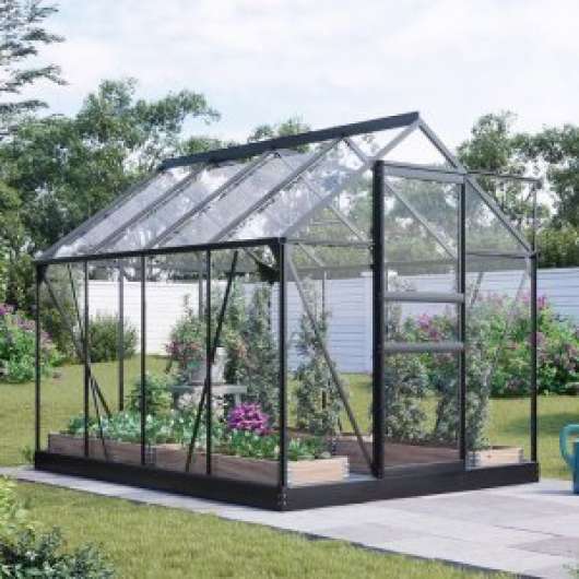 Växthus 5m² - Härdat glas
