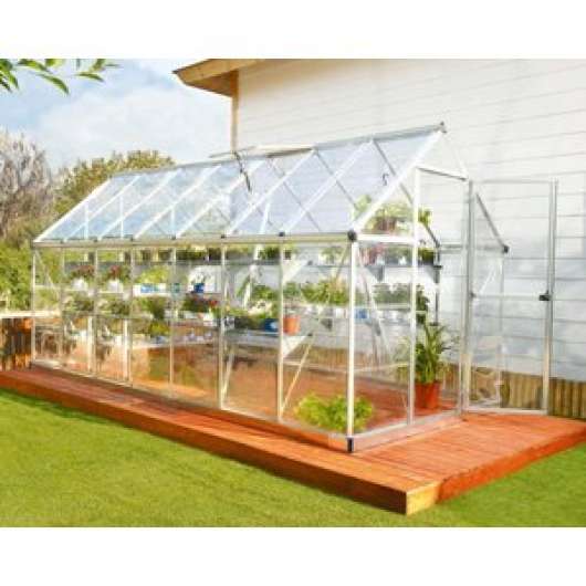 Växthus Harmony - 7,9 m² + Växthusbord - Fristående växthus, Växthus
