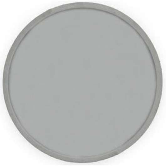 Velvet rund spegel 40 cm - Beige/grå sammet - Väggspeglar, Speglar