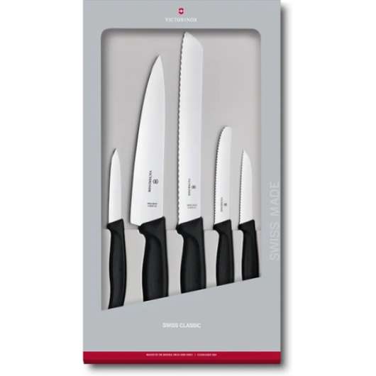 Victorinox - Swiss Classic knivset. 5 delar - FRI frakt
