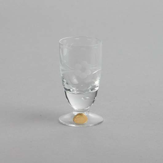 Vintage - Kristall snapsglas 5 st