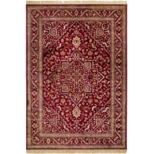 Viskosmatta Casablanca Kashan - Röd - 130x190 cm - Maskinvävda mattor, Mattor