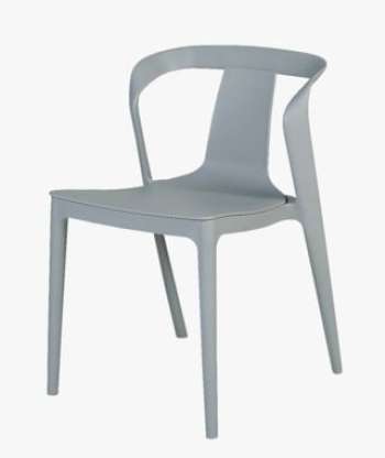 Vital stol gråblå