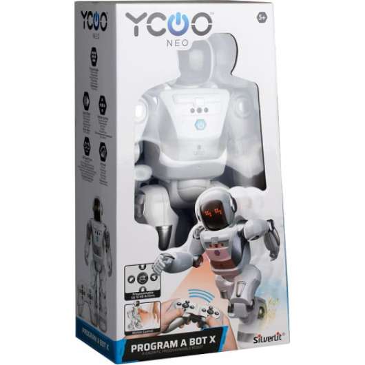 Ycoo - Program A Bot X radiostryd robot programmerbar - FRI frakt