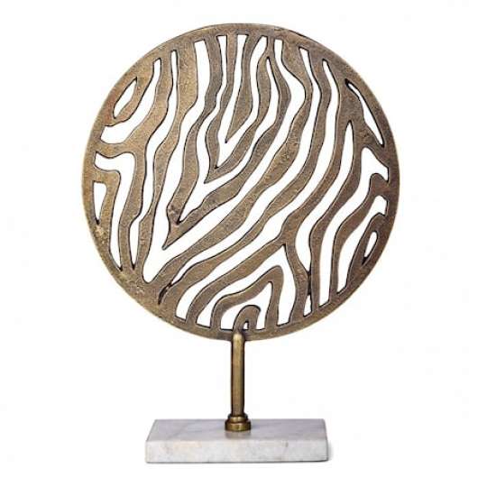 Zebra Dekoration Guld